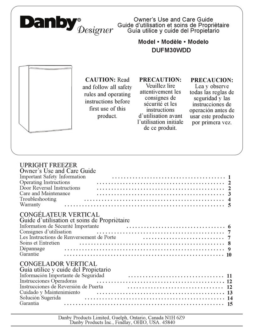 Danby Designer DUFM30WDD Owner's use and care guide