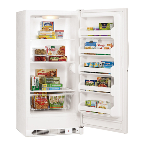 Frigidaire FFC0522DW - 5 cu. Ft. Chest Freezer User manual