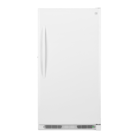 Kenmore 2804 - 20.6 cu. Ft. Upright Freezer User manual
