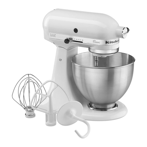KitchenAid KSM95ER - 4.5-qt. Ultra Power Stand Mixer User manual