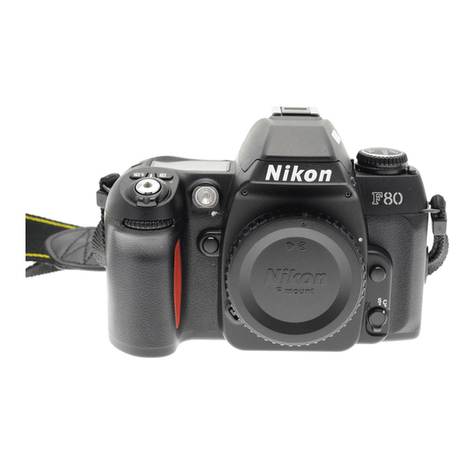 Nikon F80 - F 80 SLR Camera User manual