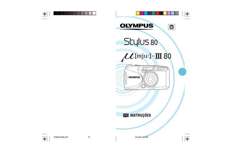 Olympus 80 - Stylus 80 Quartz Date 35mm Camera User manual