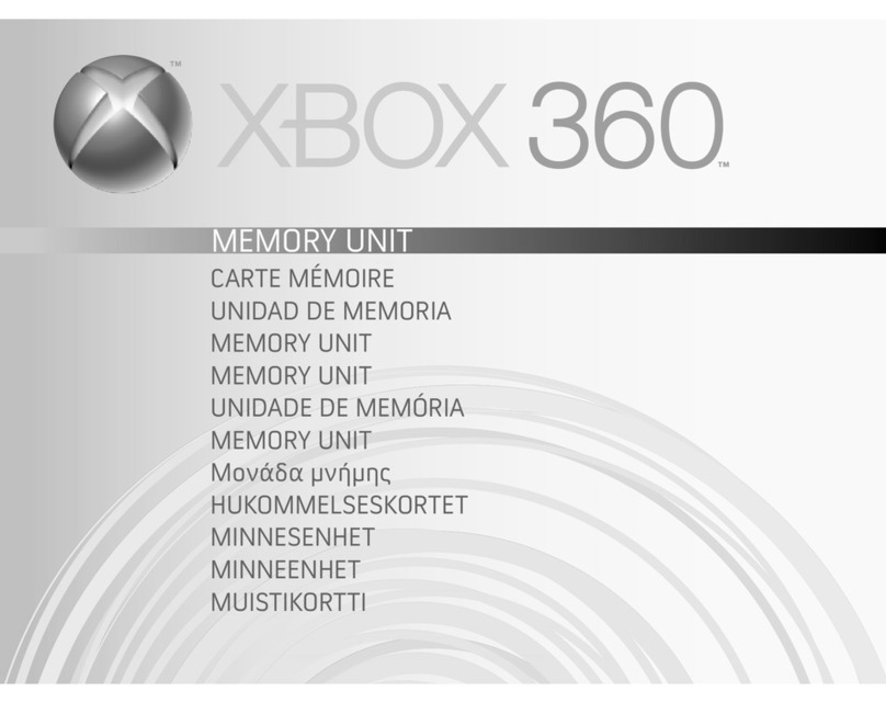 XBOX 9Z4-00001 -  360 Memory Unit Flash Module user guide