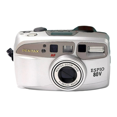 Pentax espio 80V operating instructions