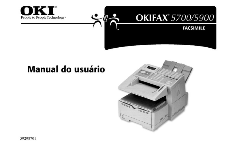 Oki OF5700 Manual do usuário