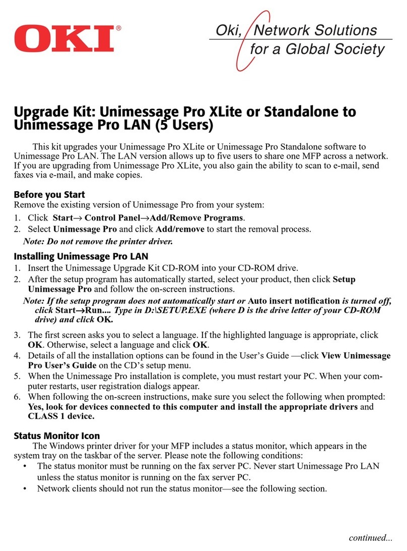 Oki OF5650 Software update
