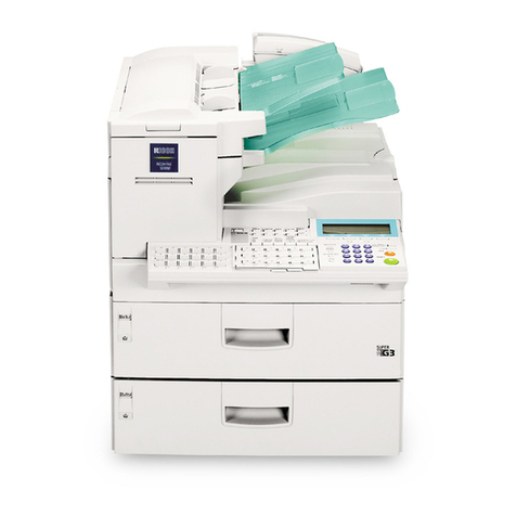 Ricoh FAX5510L operating instructions & Basic Features