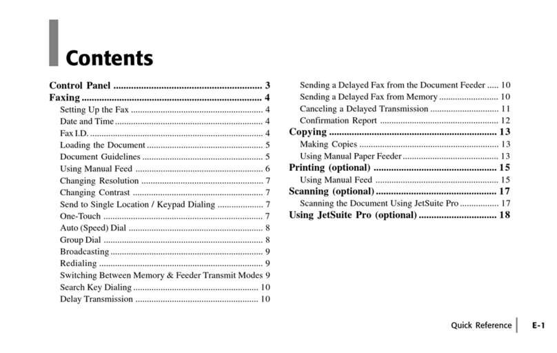 Oki OF5400 quick reference