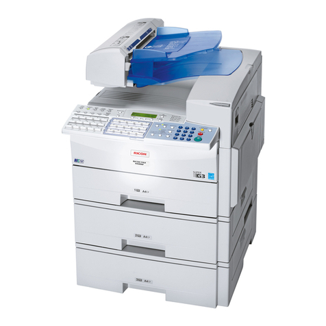 Ricoh FAX4430NF Operating instructions Ricoh FAX4430NF Operating instructions