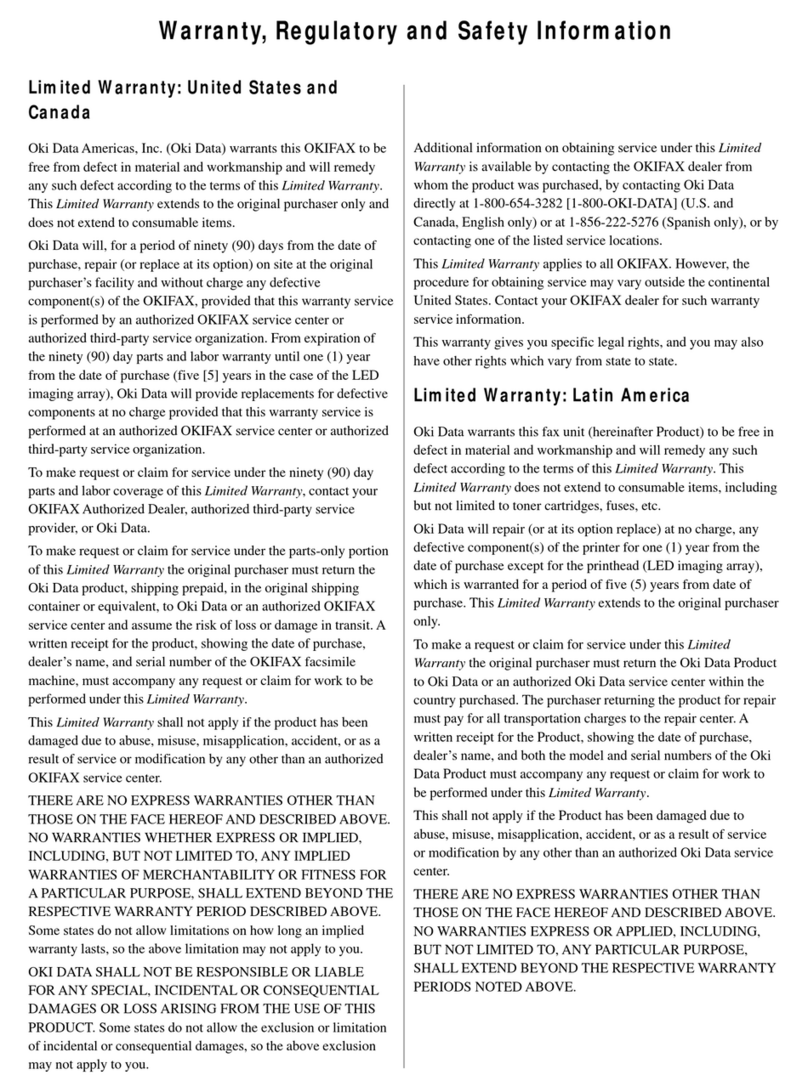 Oki OF5950DL User manual