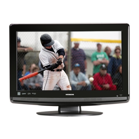 Hitachi L19D103 - 19" LCD TV operating guide