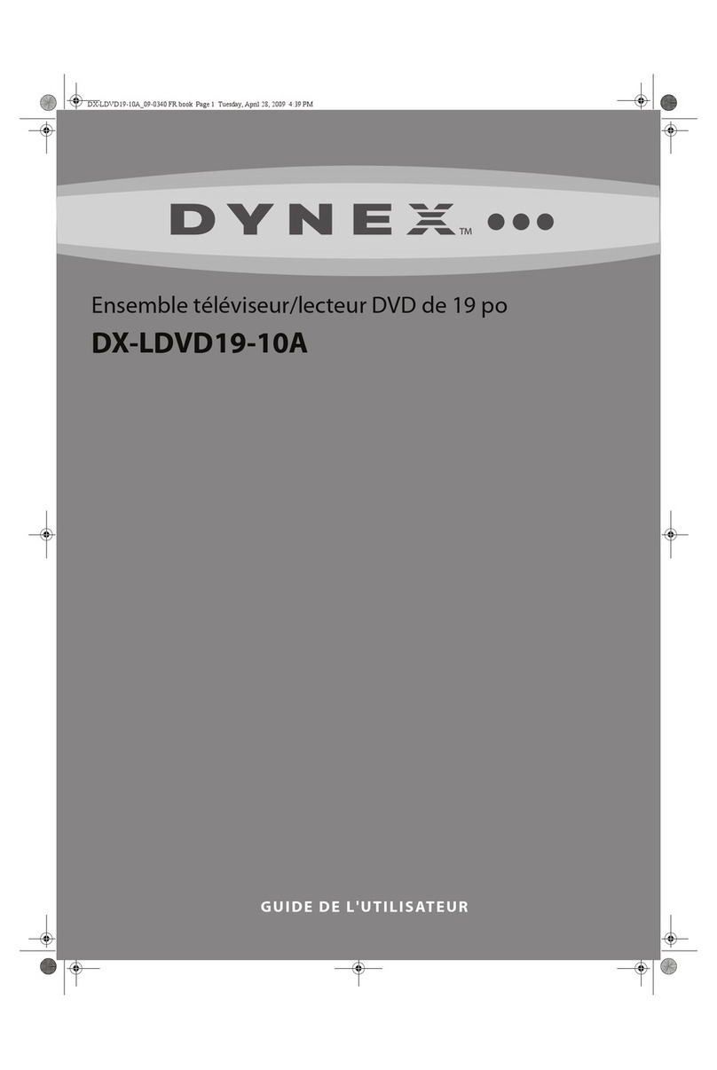 Dynex DX-LDVD19-10A - 19" LCD TV Guide de l'utilisateur