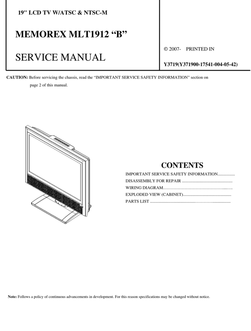 Memorex MLT1912 "B" User manual Memorex MLT1912 "B" User manual