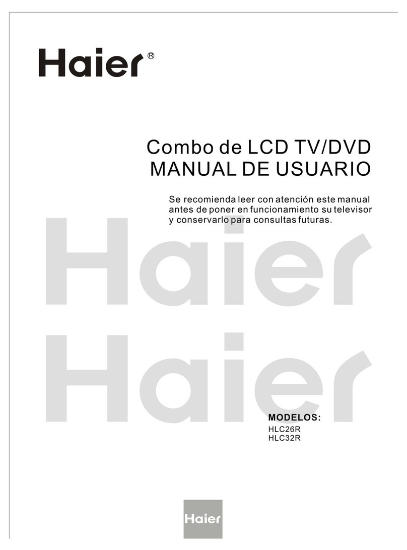 Haier HLC26B - 26" LCD TV Instruction Manual