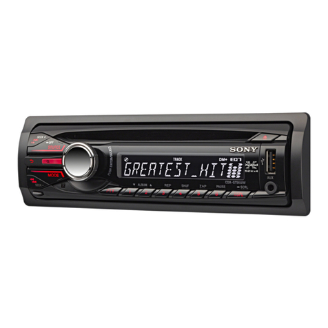 Sony CDX-GT56UIW Installation/connections