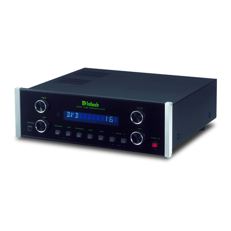 McIntosh C220 User manual