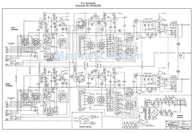 McIntosh C11 - SERVICE User manual