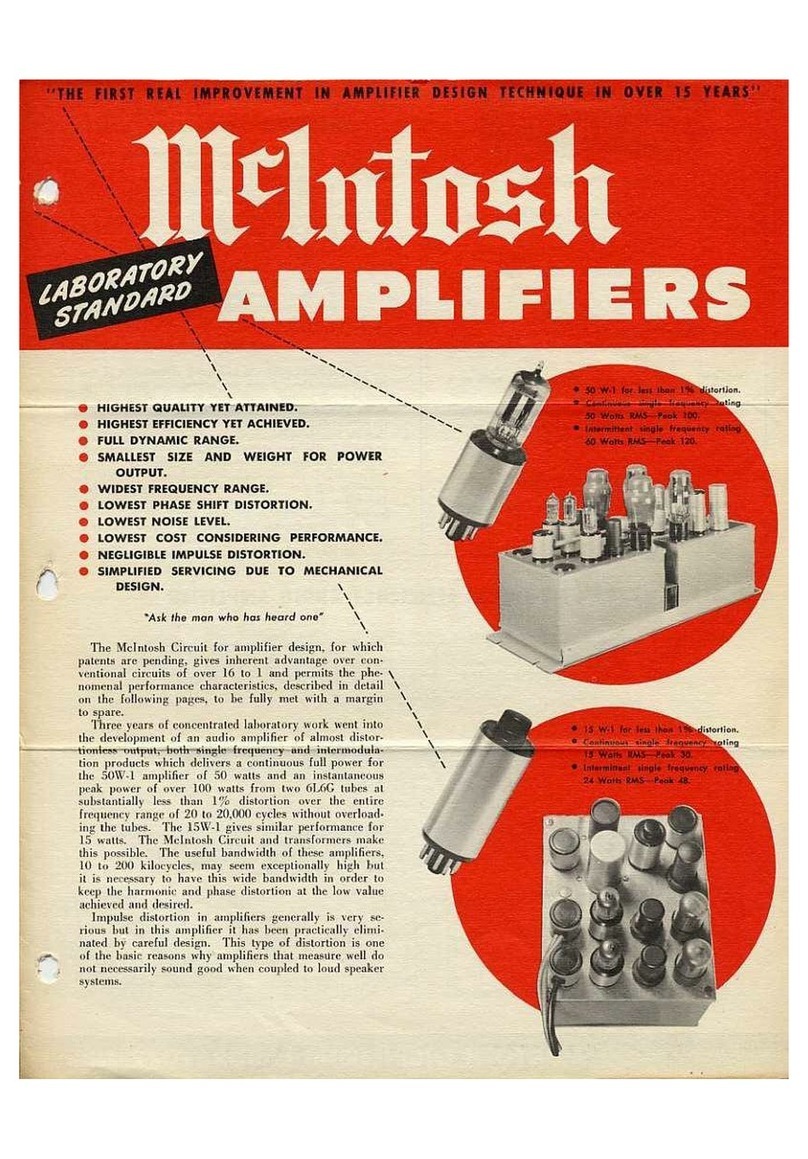 McIntosh 1949 User manual McIntosh 1949 User manual