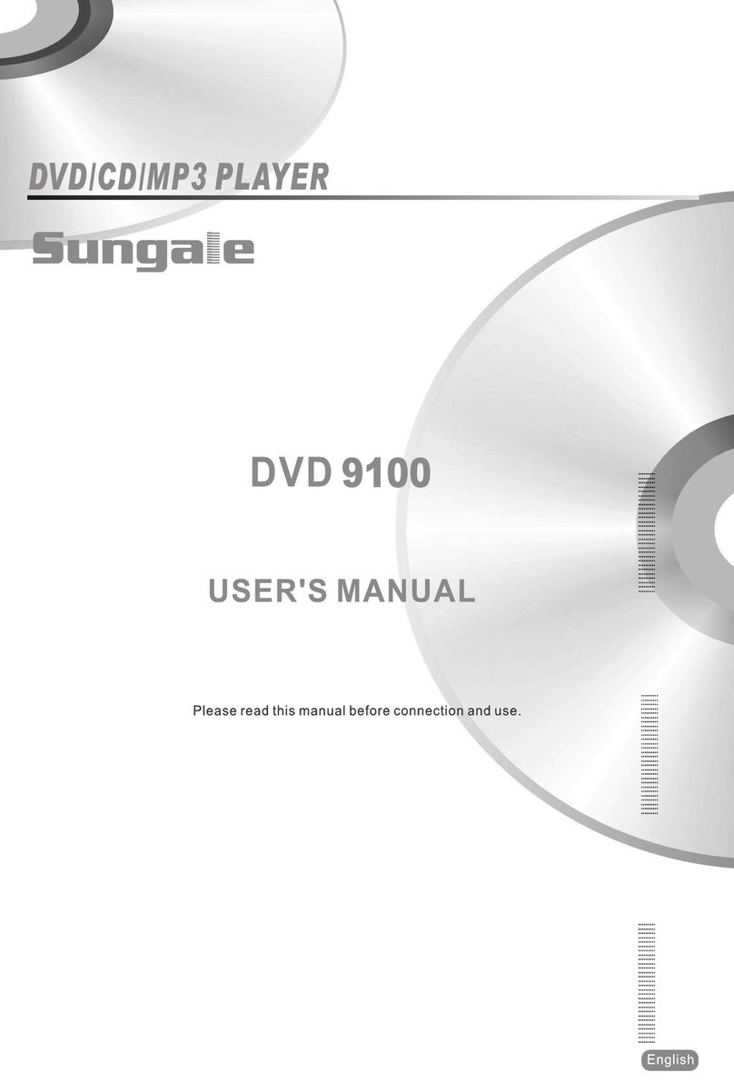 Sungale DVD-9100 User manual