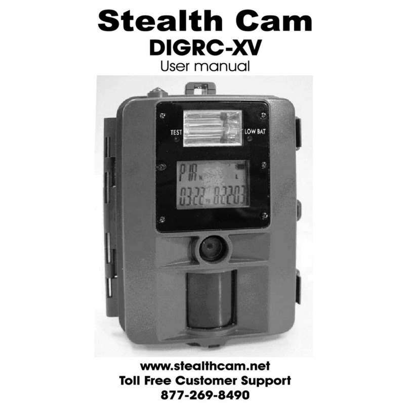 Stealth Cam DIGRC-XV User manual