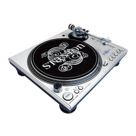 Stanton STR8-100 User manual