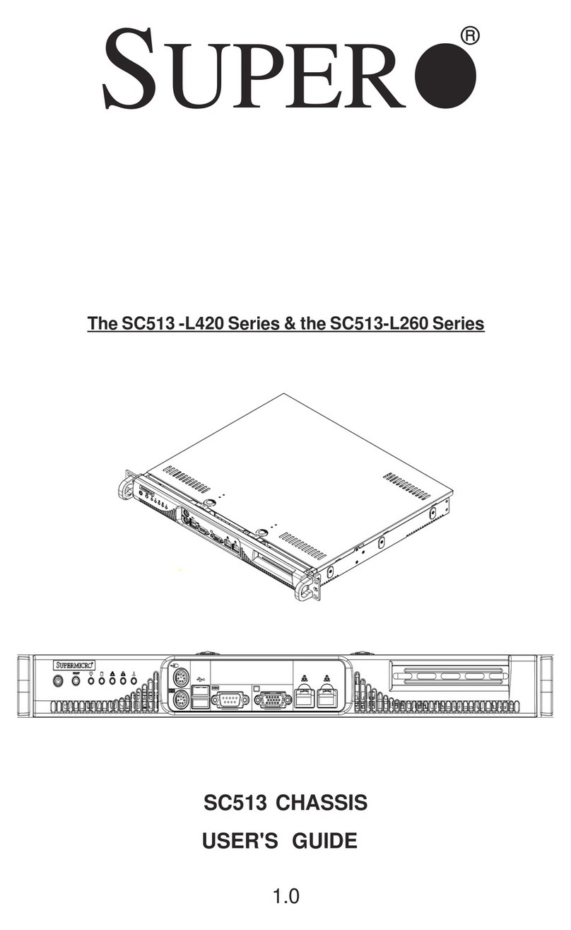 Supero SC513-L260 Series user guide