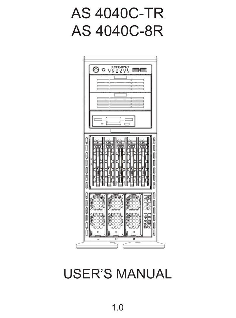 Supero AS-4040C-8R User manual Supero AS-4040C-8R User manual