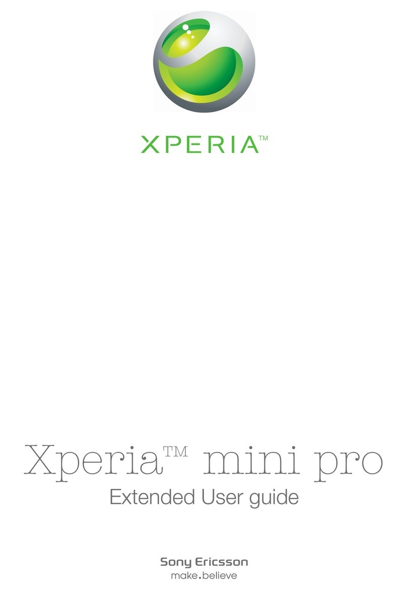 Sony Ericsson Xperia Xperia Mini Pro Extended user guide