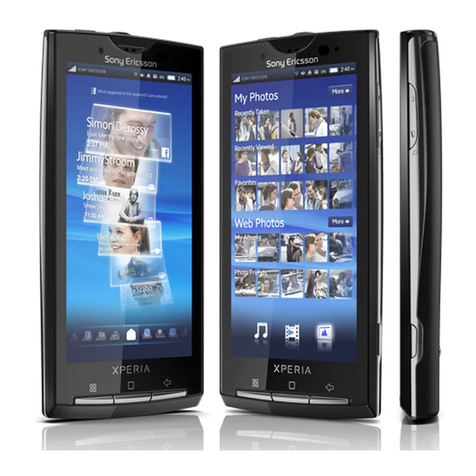 Sony Ericsson Xperia X10 Service manual