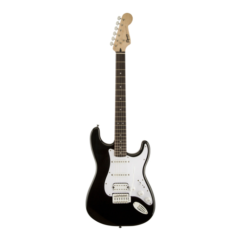Fender BULLET GUITAR manual
