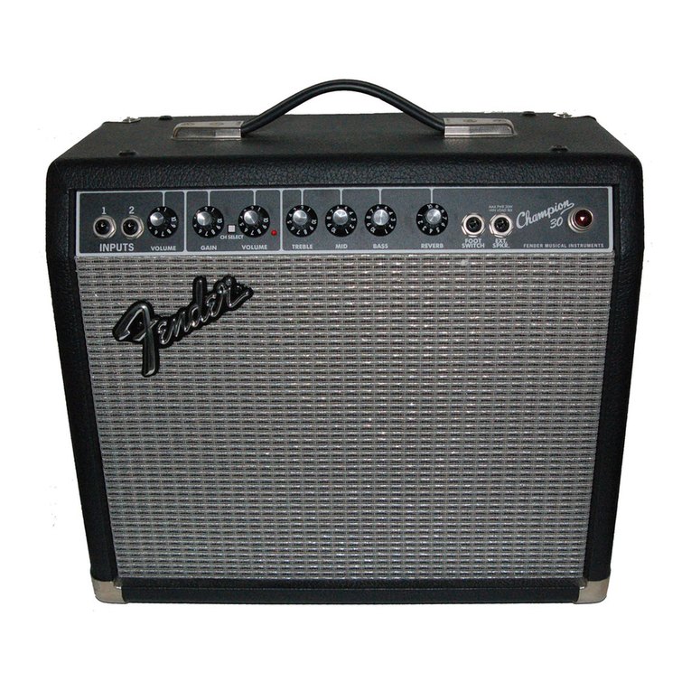 Fender CHAMPION 30 manual