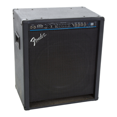 Fender BXR 100 owner's manual