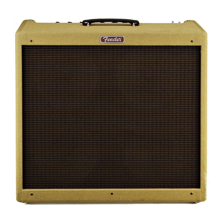 Fender Blues De Ville PR 247 manual