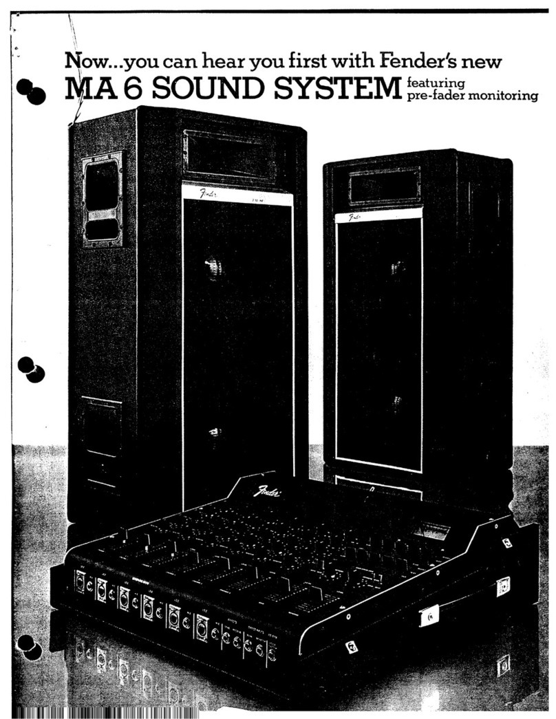 Fender MA6 manual