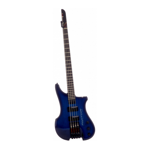 Fender KUBICKI BASSES manual