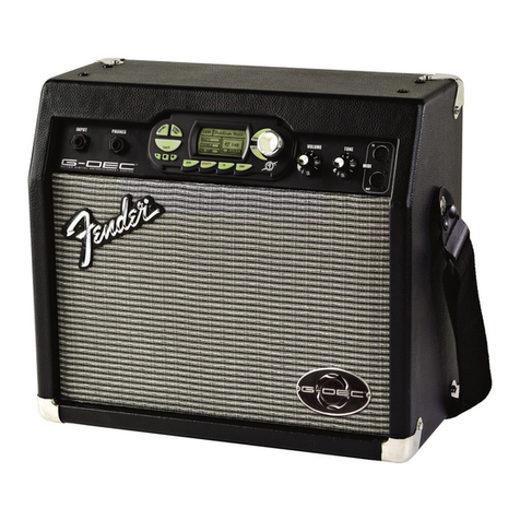 Fender G-DEC - MIDI GUIDE manual