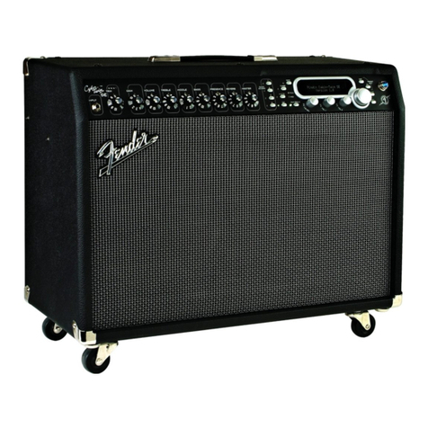 Fender Cyber-Twin instruction manual