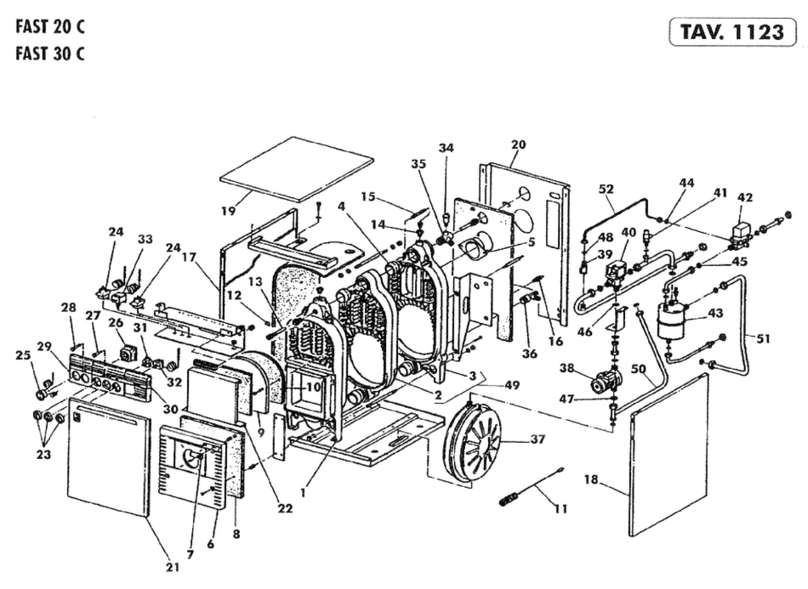 LAMBORGHINI FAST 30 C - SCHEMA User manual