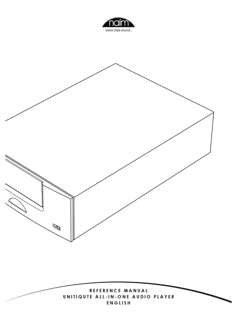 NAIM UNITIQUTE - manual