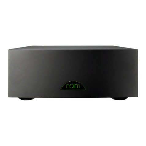 NAIM SUPERLINE - User manual NAIM SUPERLINE - User manual