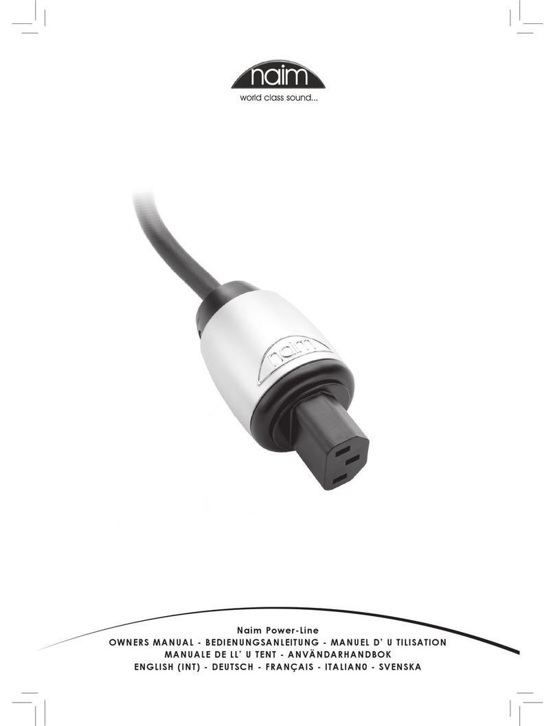 NAIM POWERLINE manual