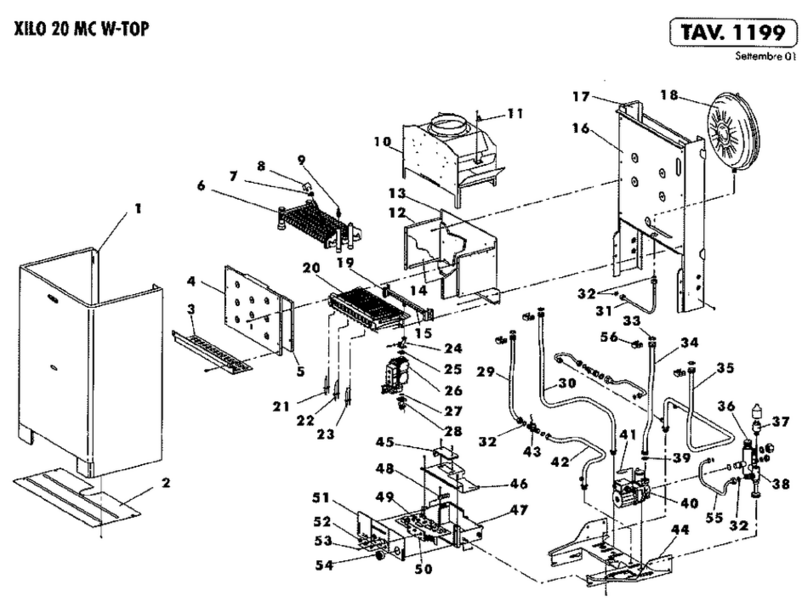 LAMBORGHINI XILO 20 MC W-TOP - SCHEMA manual
