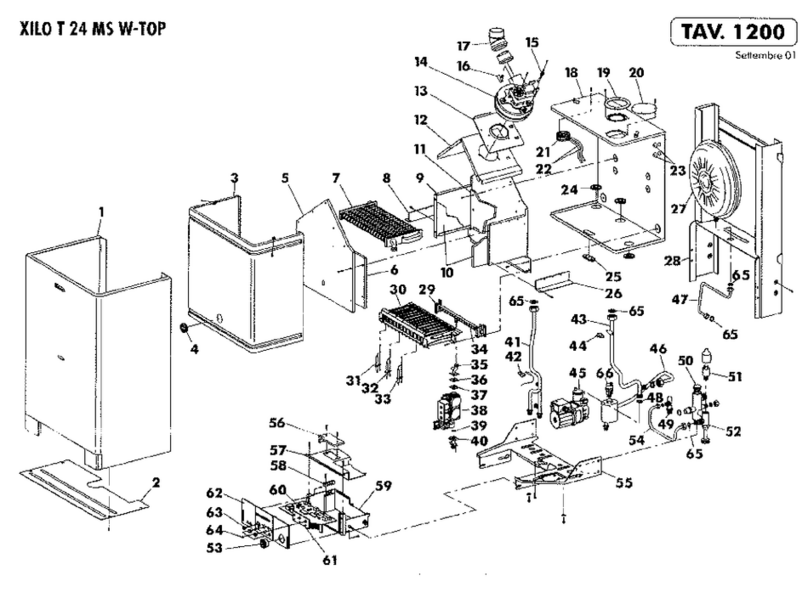 LAMBORGHINI XILO T 24 MS W-TOP - SCHEMA User manual