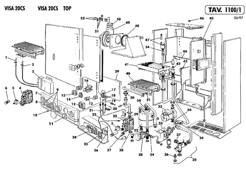 LAMBORGHINI VISA 20CS - SCHEMA manual