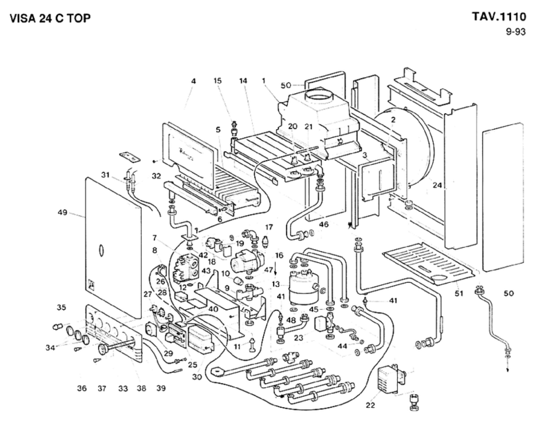 LAMBORGHINI VISA 24 C TOP - SCHEMA manual