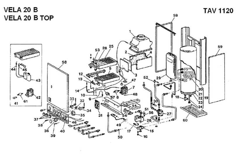 LAMBORGHINI VELA 20 B - SCHEMA manual