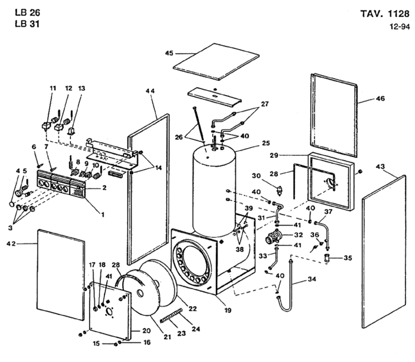 LAMBORGHINI LB 26 - SCHEMA User manual