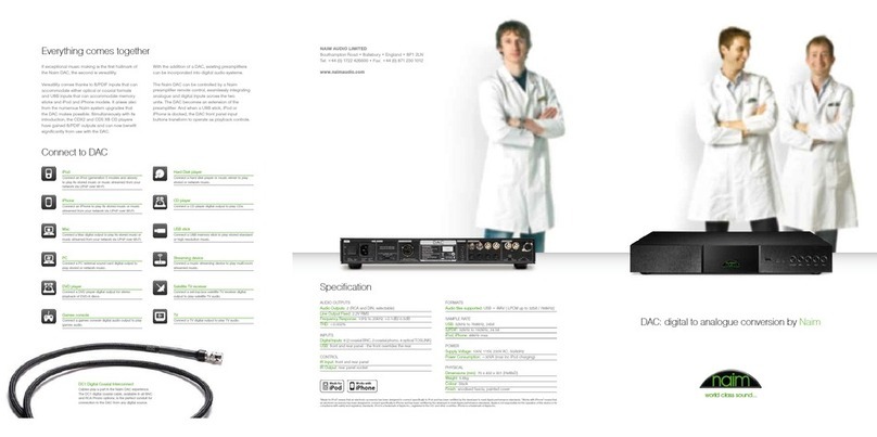 NAIM DAC - User manual