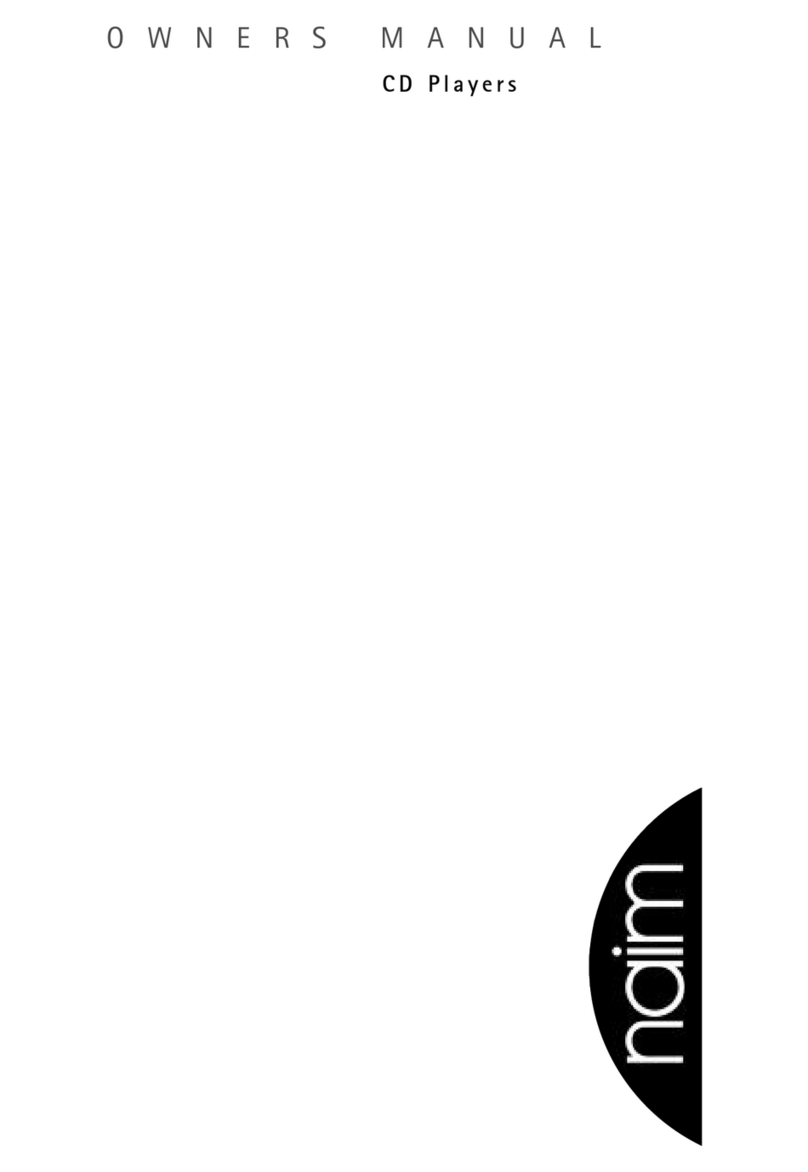 NAIM CDP User manual