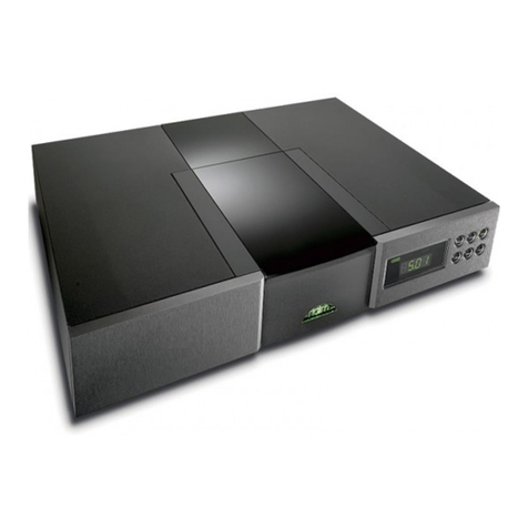 NAIM CD5I - MANUAL 2 User manual